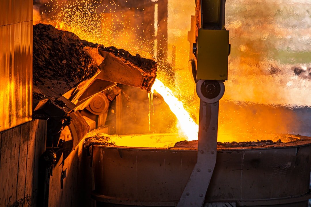 Home molten-metal-pouring-into-ladle-zhk-gtttds